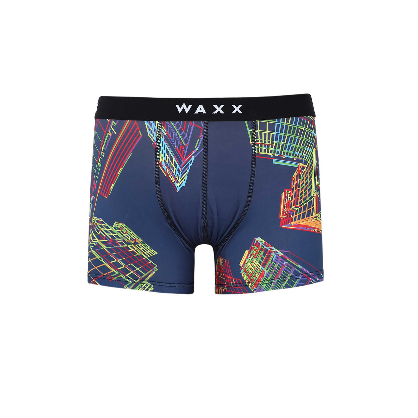 Waxx Building Boxer Short in Black