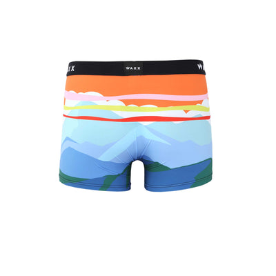 Waxx Landscape Boxer Short in Black Back