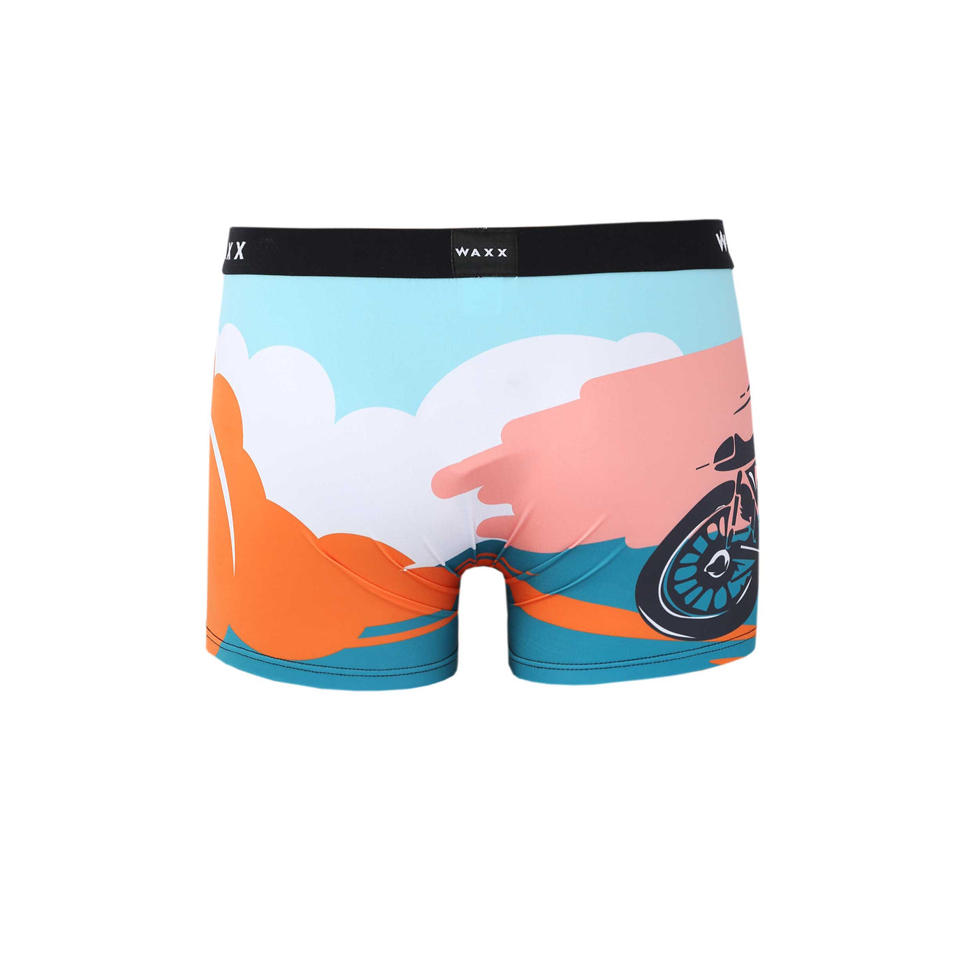 Waxx Ride Boxer Short in Black