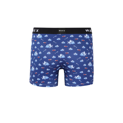 Waxx Piranha Boxer Short in Navy Back