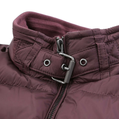 Belstaff Circuit Jacket in Redwood Collar Detail