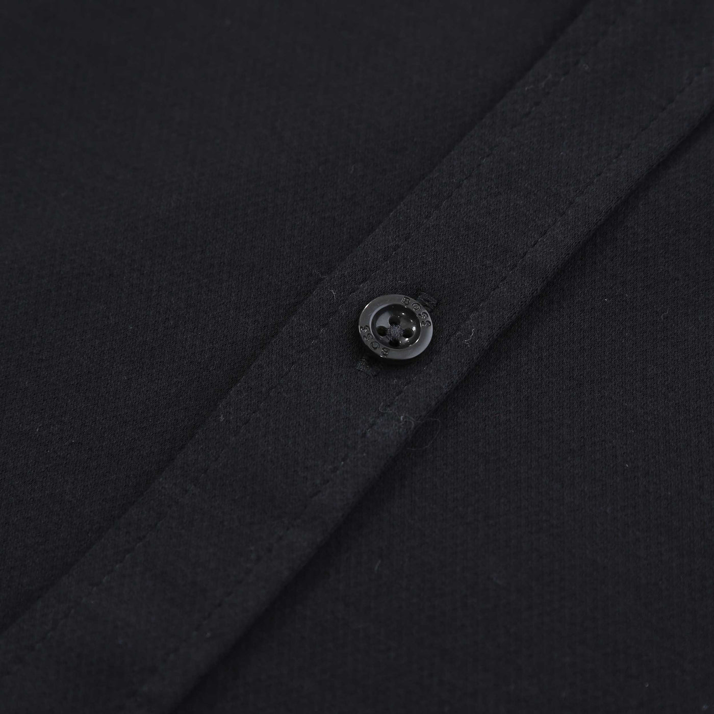 BOSS Biado R Shirt in Black Button