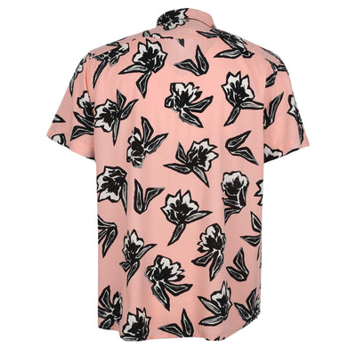 BOSS Rash_1 Short Sleeve Shirt in Pink Floral
