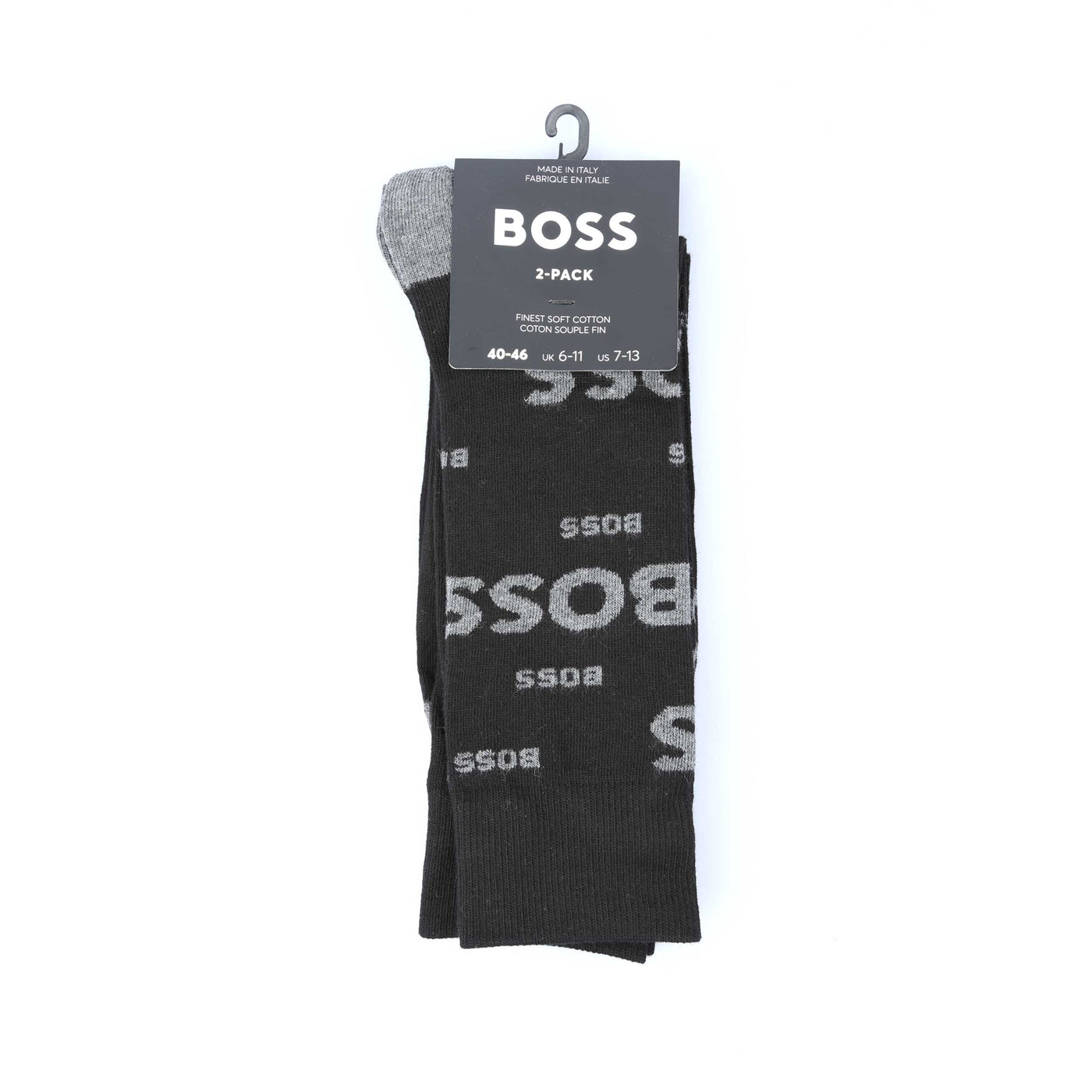 BOSS 2P RS Logo CC Sock in Black