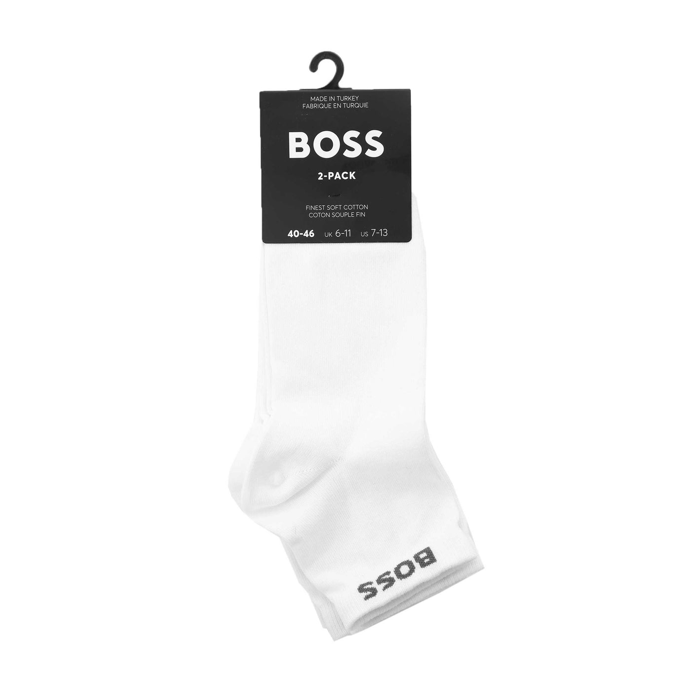 BOSS 2P SH UNI CC Socks in White