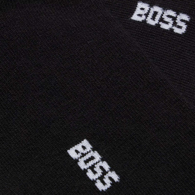 BOSS 2 Pack AS Uni Stripe CC Sock in Black