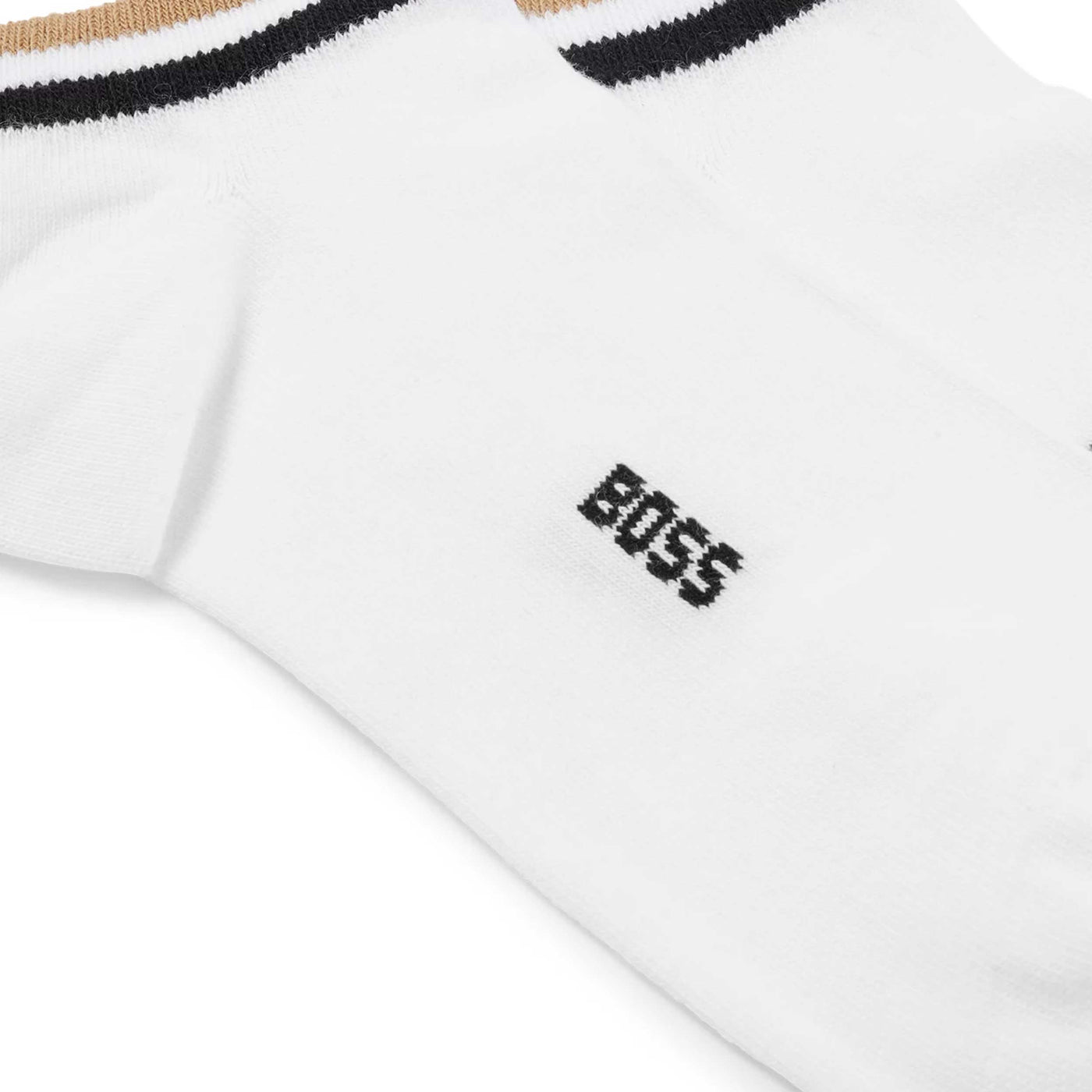 BOSS 2 Pack AS Uni Stripe CC Sock in White