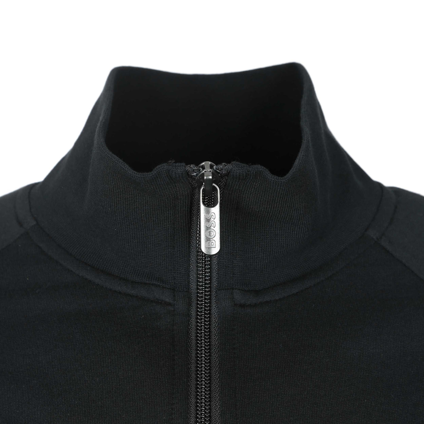 BOSS Authentic Jacket Z Sweat Top in Black