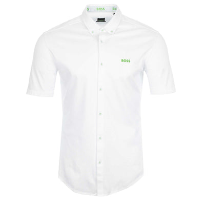 BOSS Biadia_R Short Sleeve Shirt in White