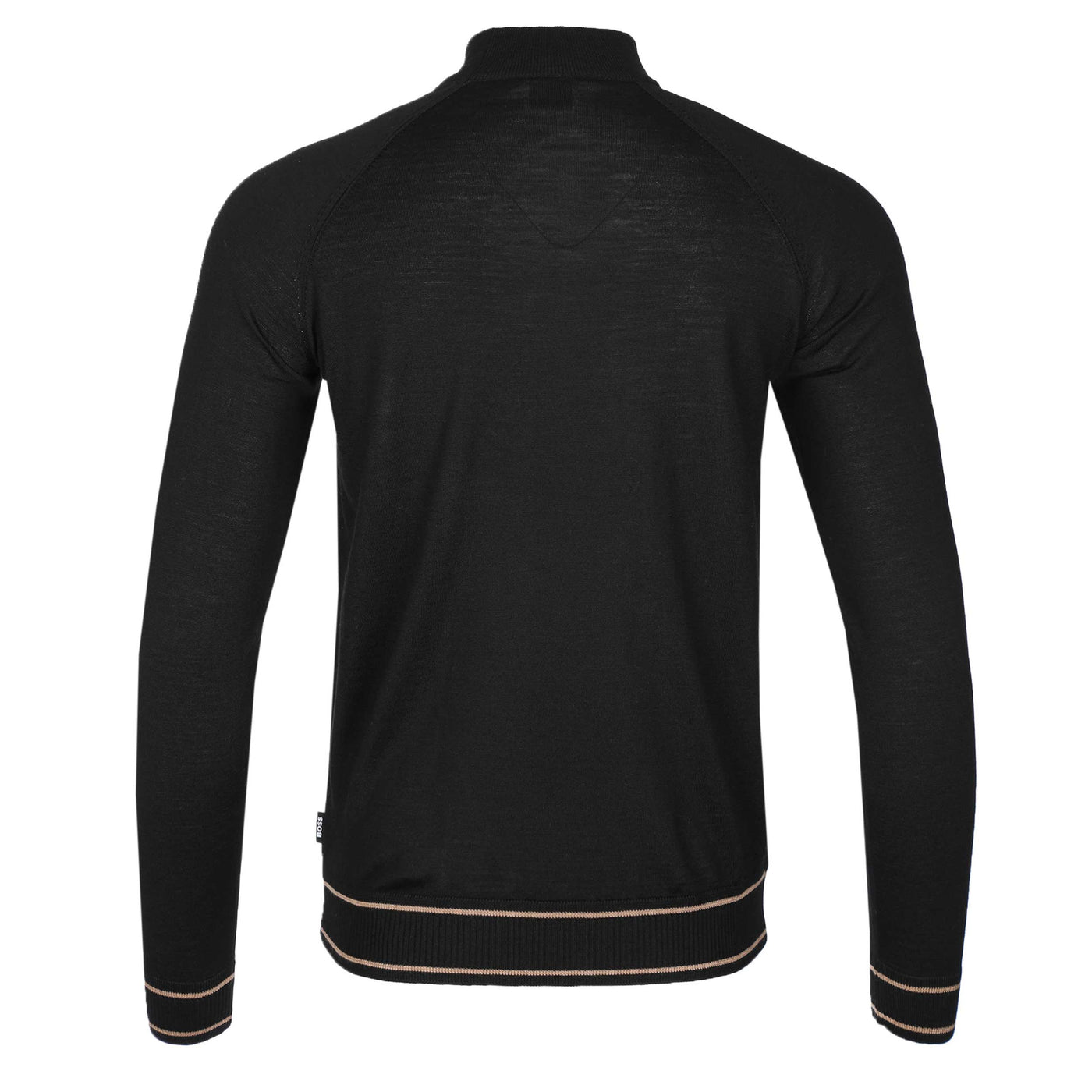 BOSS Favino Knitwear in Black Back