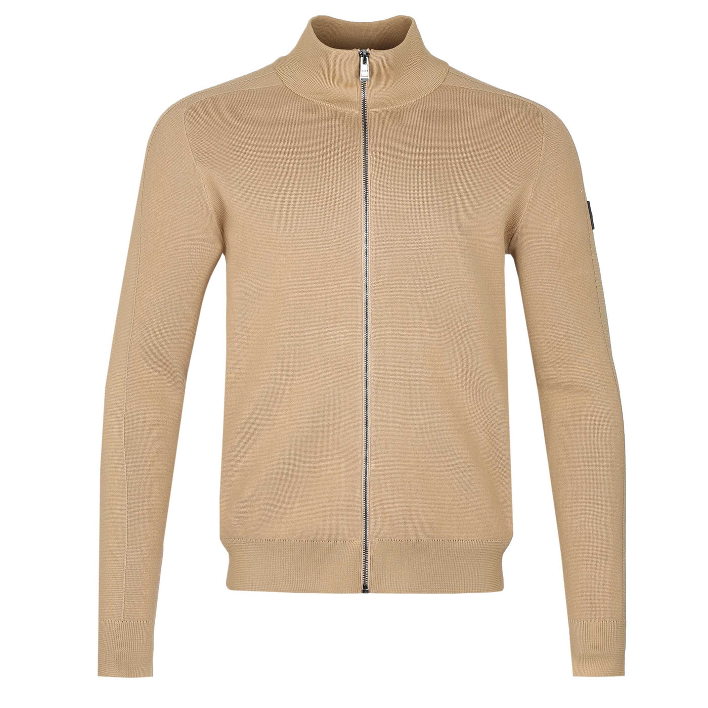 BOSS Fisio Knitwear in Medium Beige