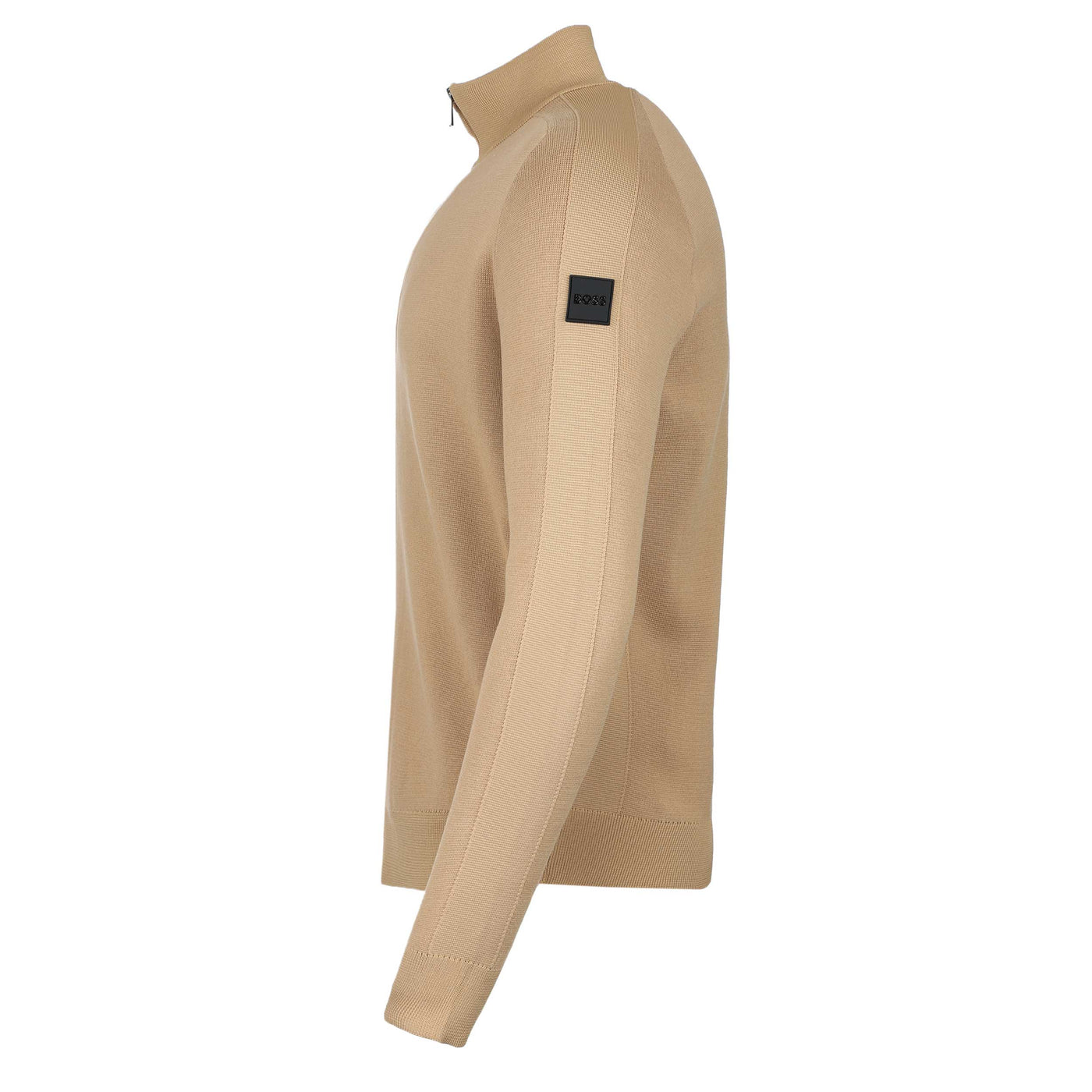 BOSS Fisio Knitwear in Medium Beige Side