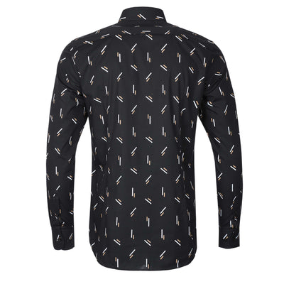 BOSS H Hank Kent C1 214 Shirt in Black Back