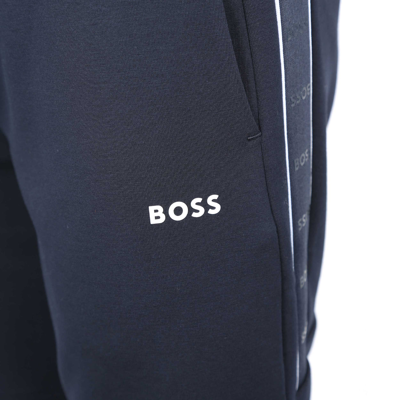 BOSS Headlo 1 Sweat Short in Navy