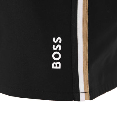 BOSS Iconic Swim Short in Black Logo