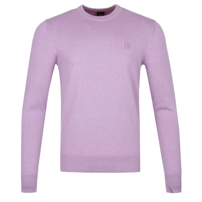 BOSS Kanovano Knitwear in Pastel Purple