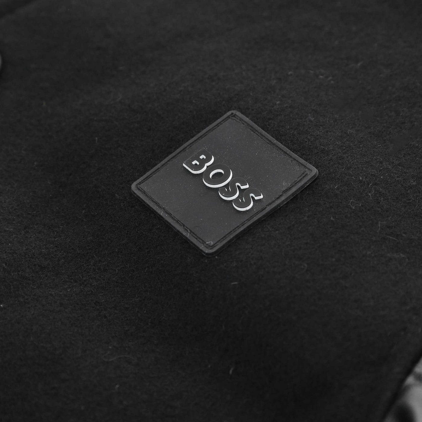 BOSS Kids Bomber Jacket in Black Chest Logo