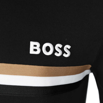 BOSS Long Set 2 Tracksuit in Black Logo
