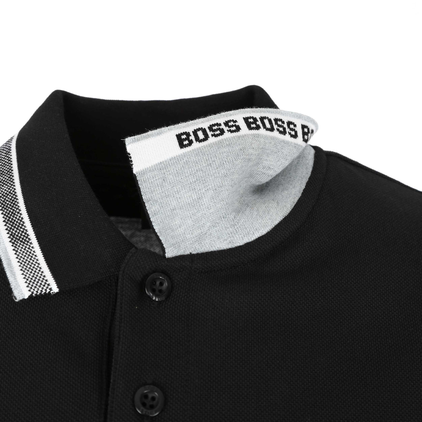 BOSS Paddy Polo Shirt in Black