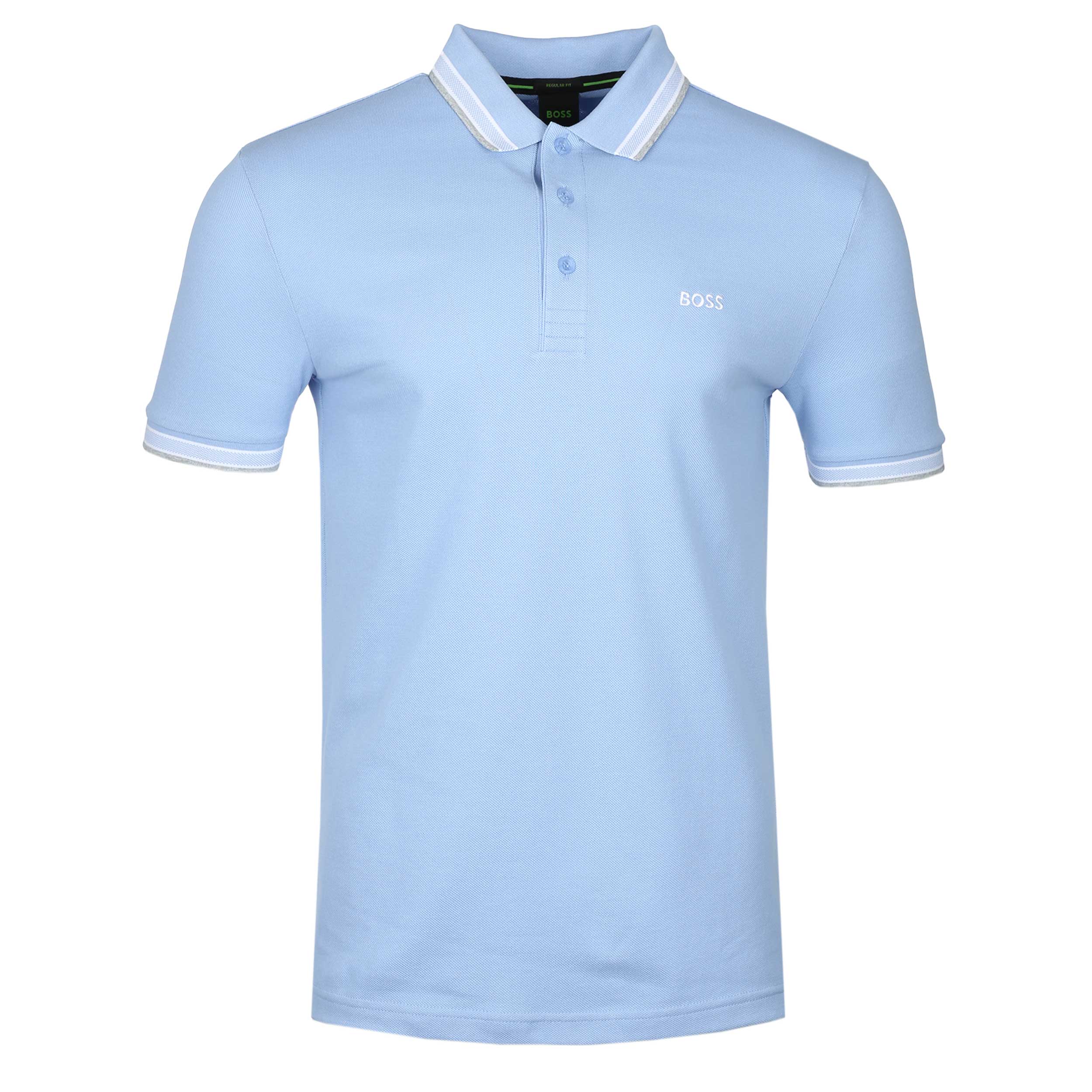 BOSS Paddy Polo Shirt in Sky Blue