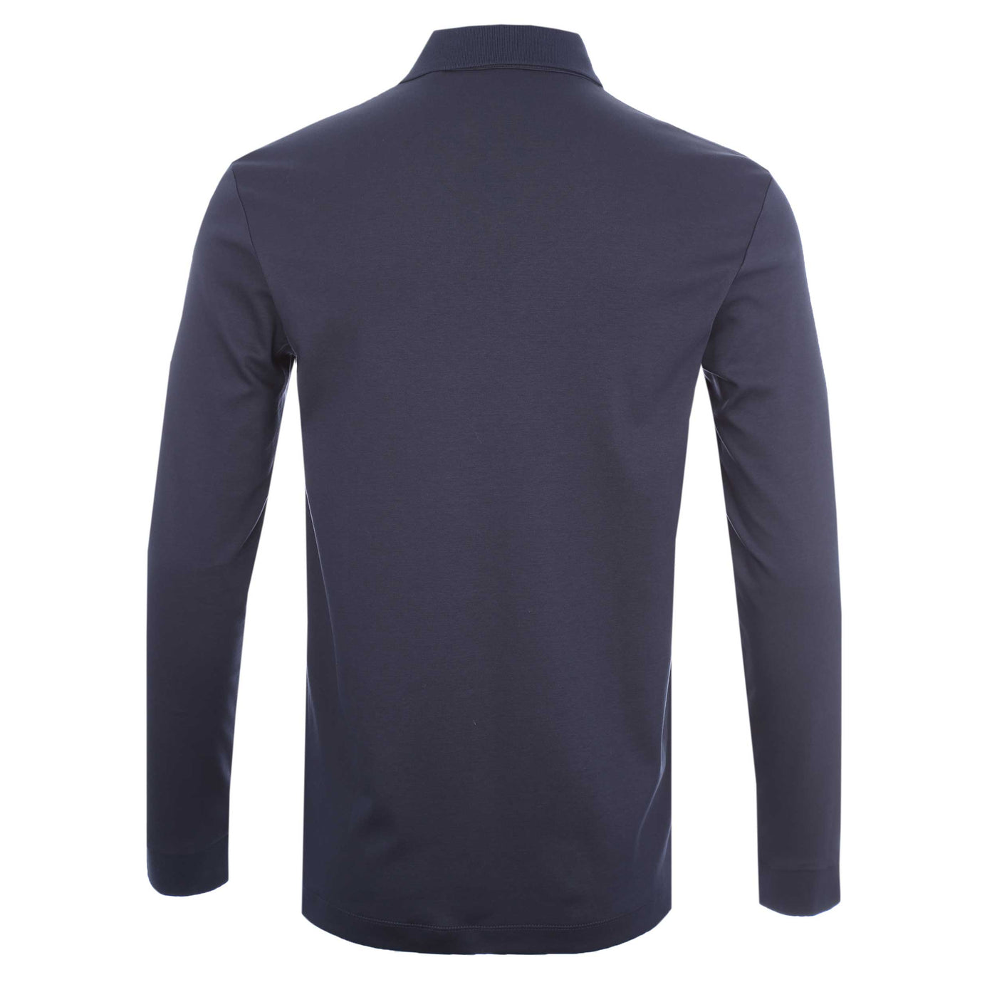 BOSS Pado 30 Long Sleeve Polo Shirt in Navy