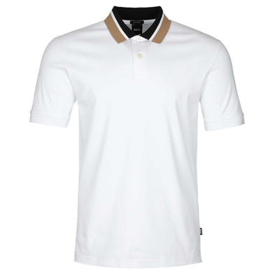 BOSS Parlay 173 Polo Shirt in White