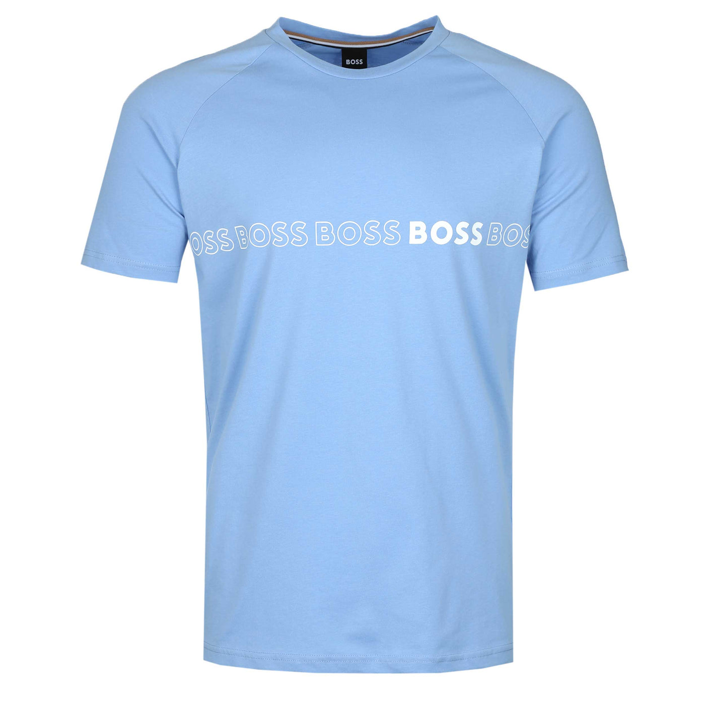 BOSS RN Slim Fit T-Shirt in Sky Blue