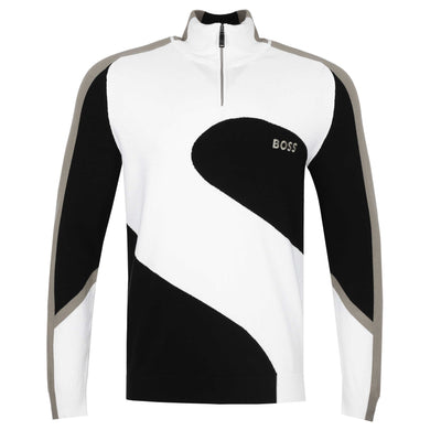 BOSS Zaylor Knitwear in Black & White