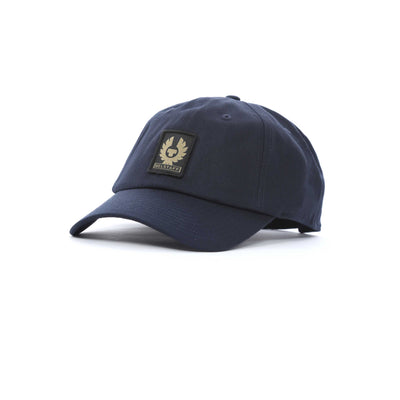 Belstaff Phoenix Logo Cap in Dark Ink