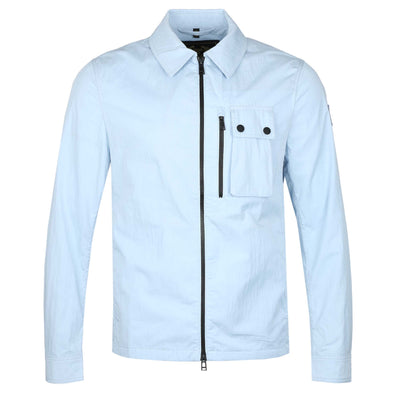Belstaff Rail Overshirt in Sky Blue