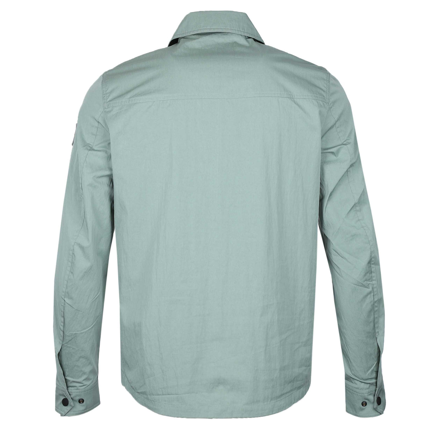 Belstaff Rail Overshirt in Steel Green