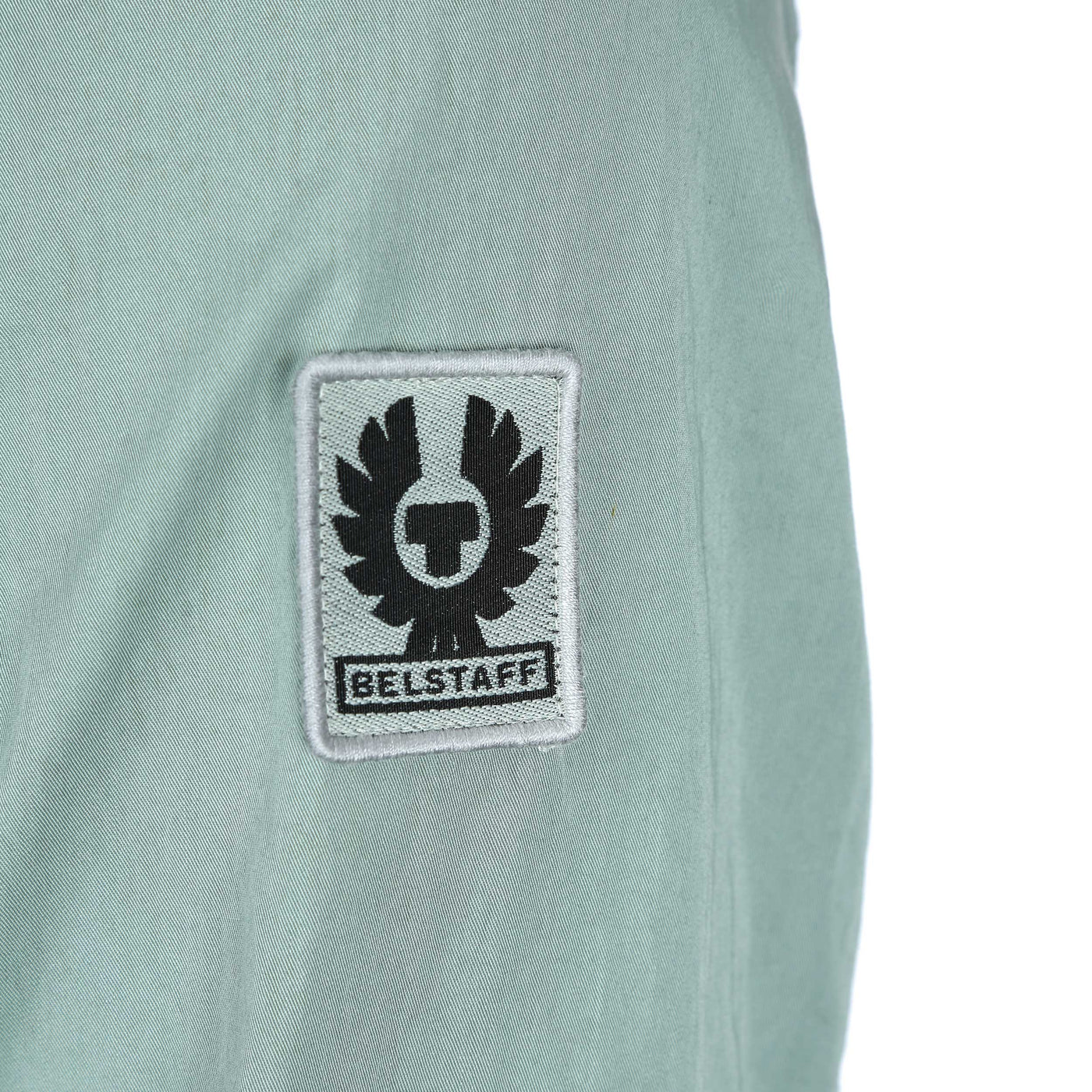 Belstaff Rail Overshirt in Steel Green