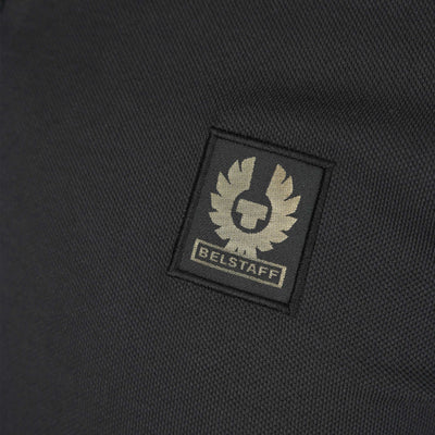 Belstaff Classic Short Sleeve Polo Shirt in Black
