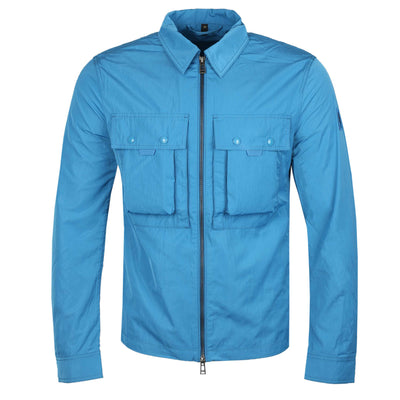 Belstaff Tactical Overshirt in Ocean Blue