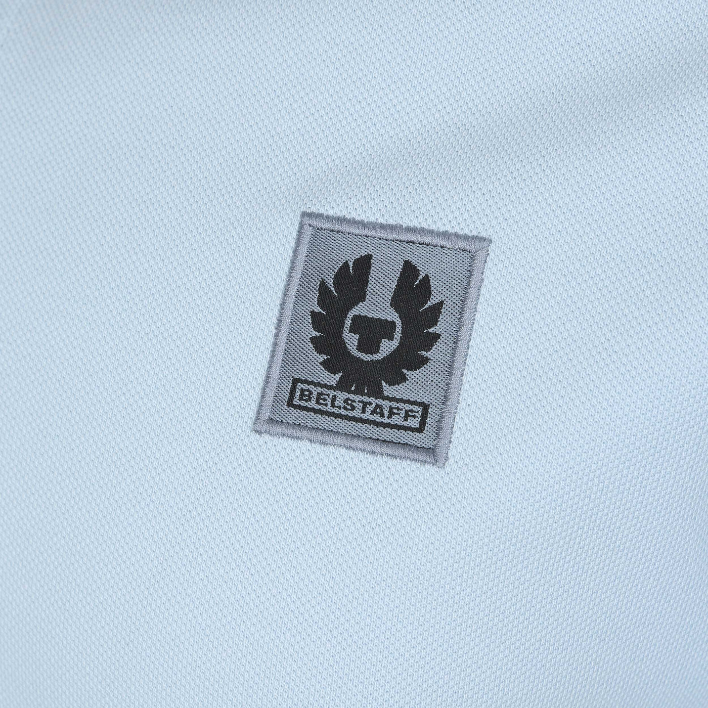 Belstaff Classic Short Sleeve Polo Shirt in Sky Blue