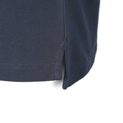 Belstaff Long Sleeve Polo Shirt in Dark Ink