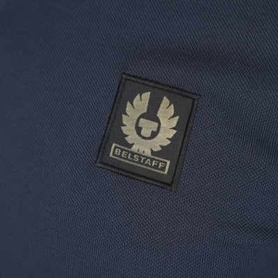 Belstaff Classic Short Sleeve Polo Shirt in Dark Ink
