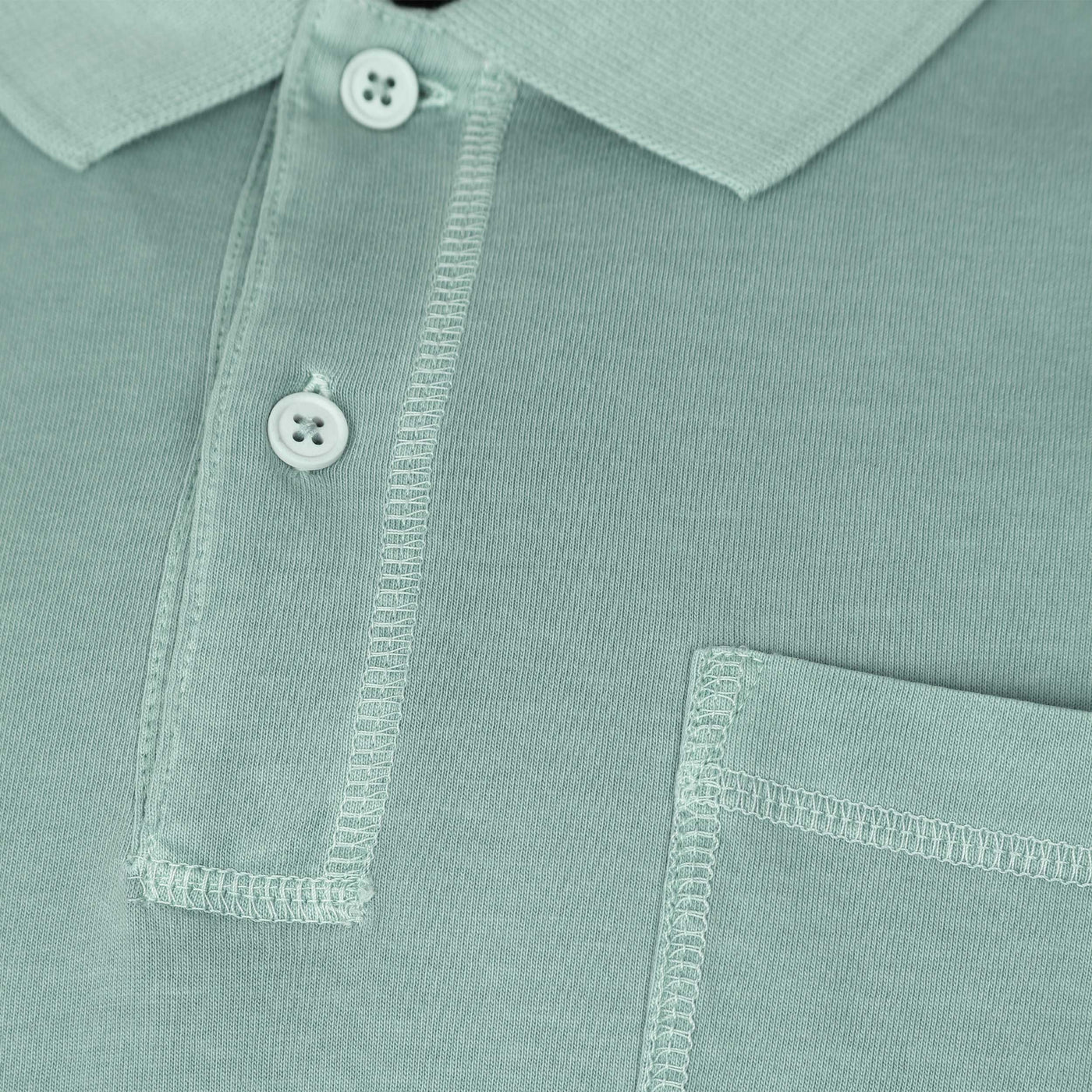 Belstaff Galley Polo Shirt in Steel Green