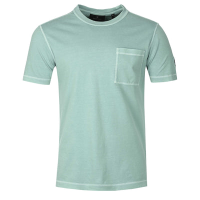 Belstaff Gangway T Shirt in Steel Green