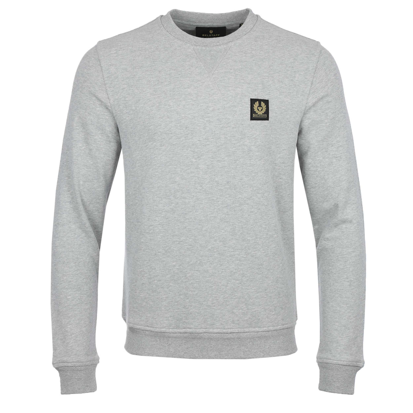 Belstaff Classic Sweat Top in Grey Melange