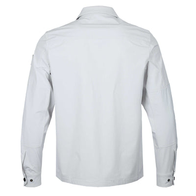 Belstaff Grover Overshirt in Pearl Grey