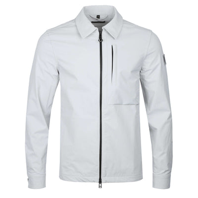 Belstaff Grover Overshirt in Pearl Grey