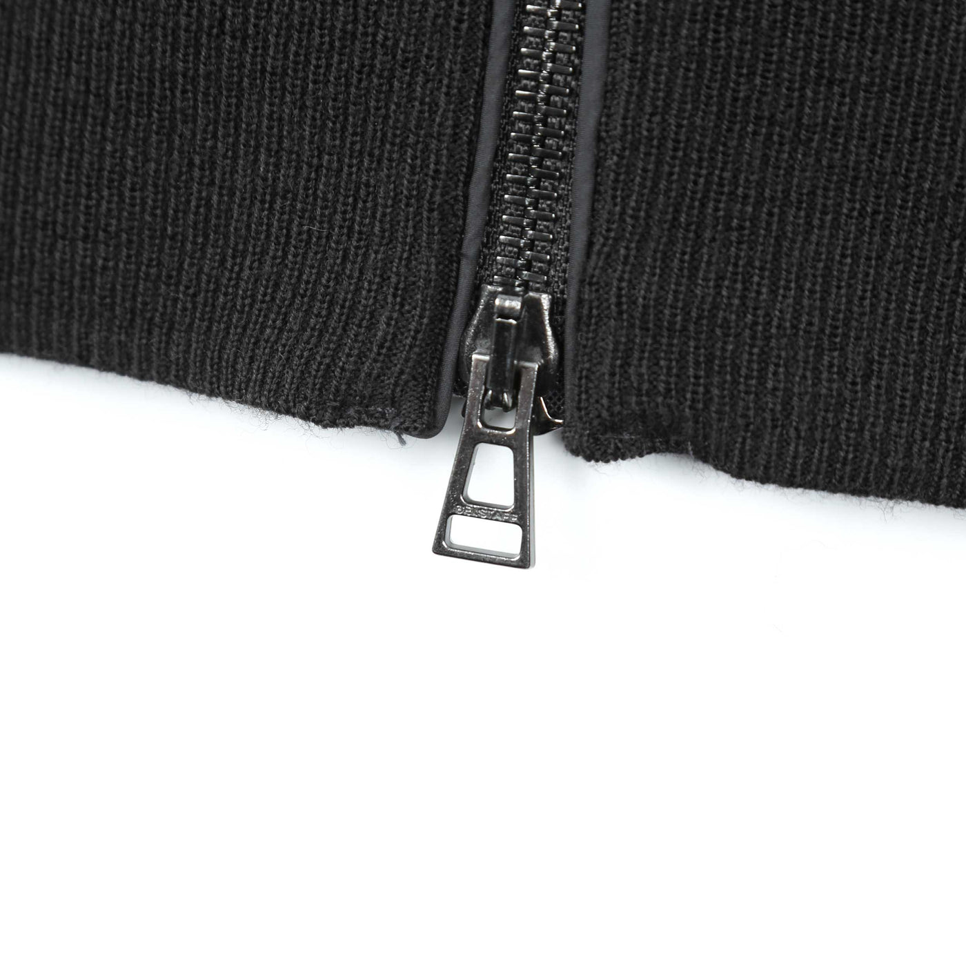 Belstaff Kelbrook Zip Cardigan Knitwear in Black Zip