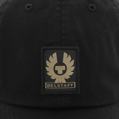 Belstaff Phoenix Logo Cap in Black