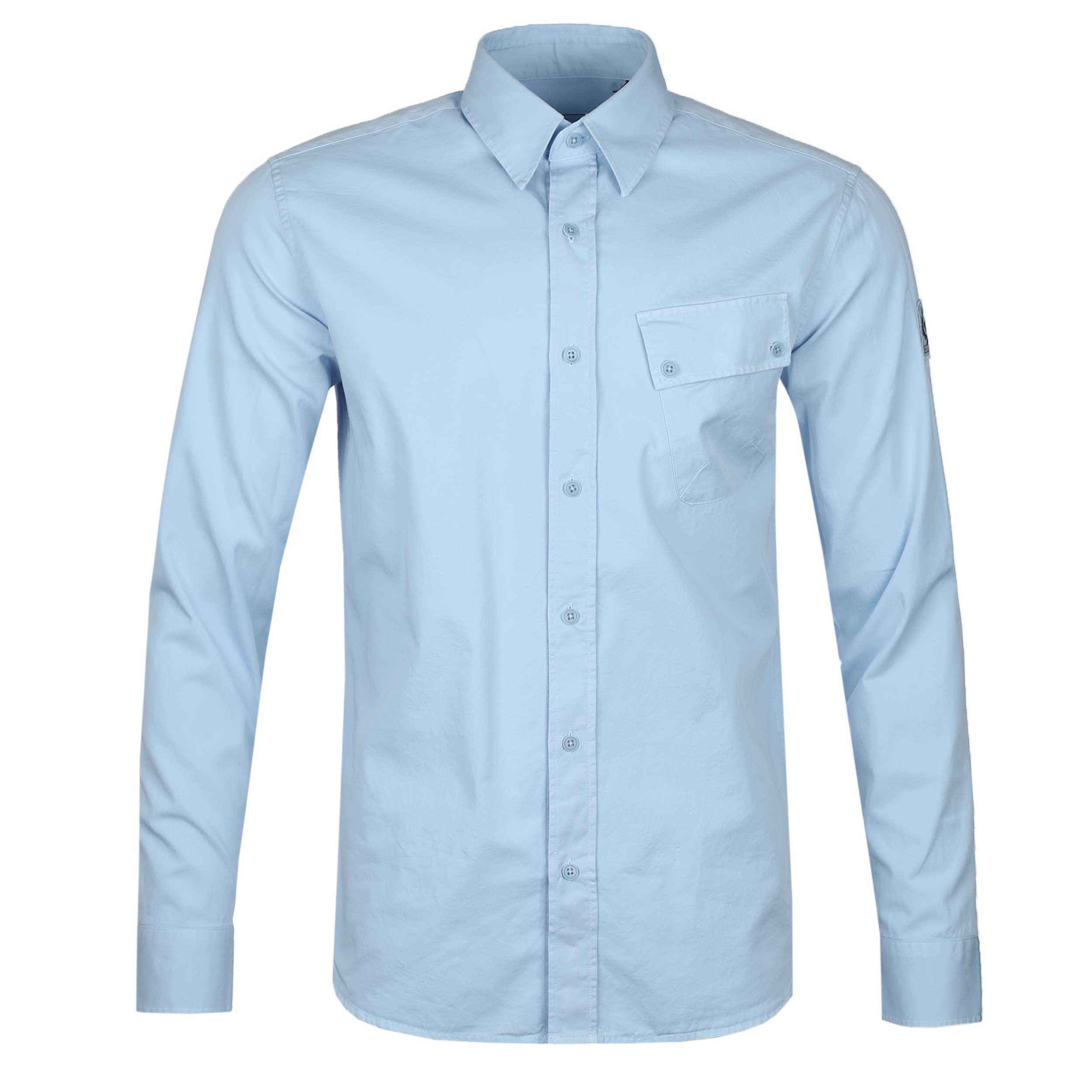 Belstaff Pitch Shirt in Sky Blue