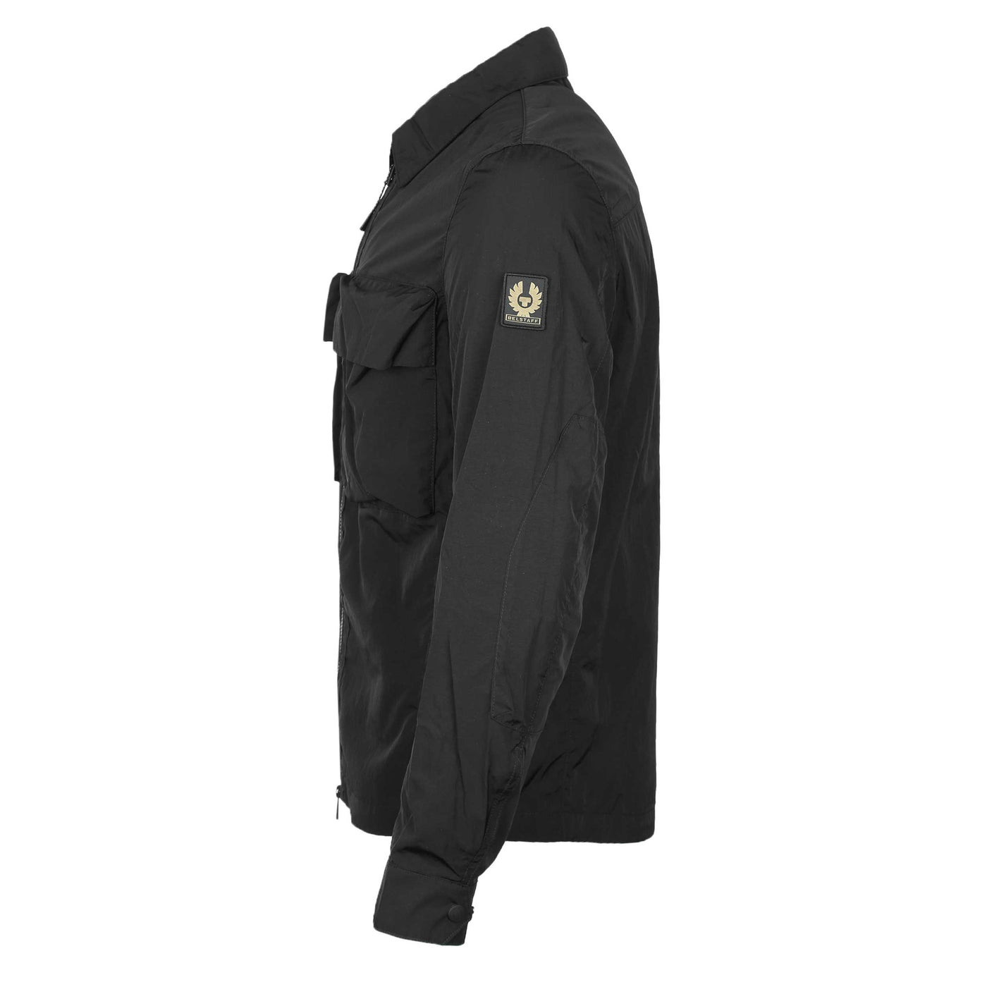Belstaff Rift Overshirt in Black Side