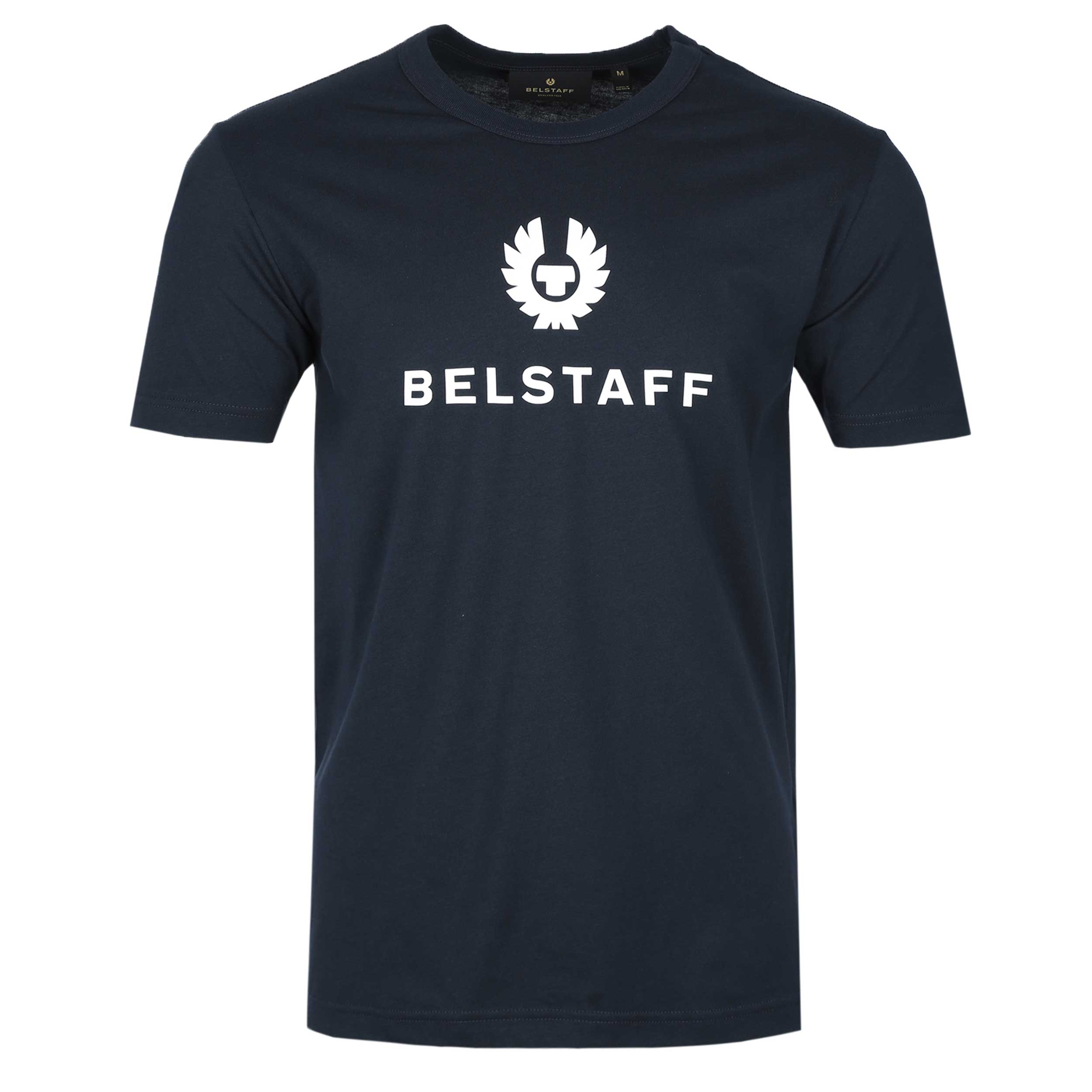 Belstaff Signature T Shirt in Dark Ink