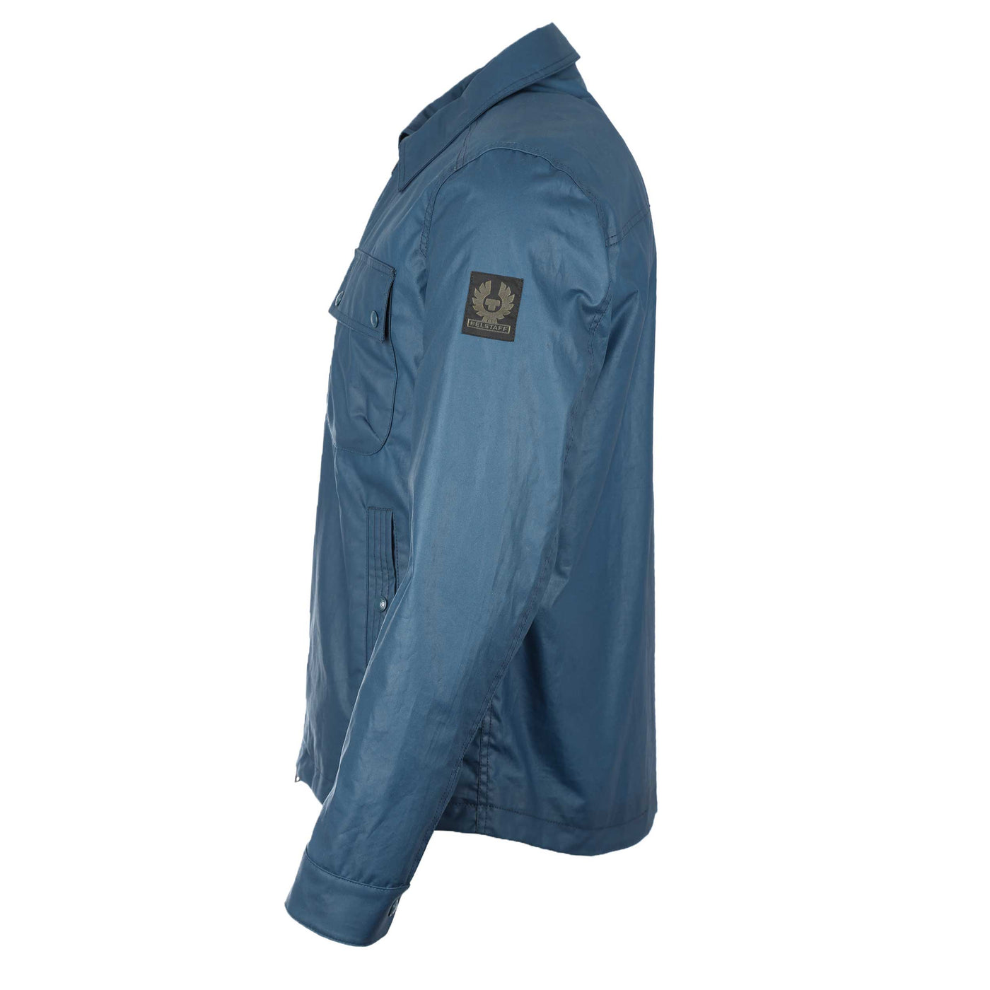 Belstaff Tonal Tour Overshirt Jacket in Legion Blue