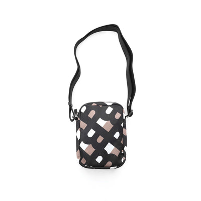 BOSS Catch M Mini Bag in Black Mono Back