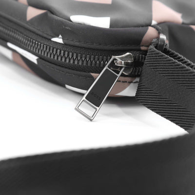 BOSS Catch M Mini Bag in Black Mono Zip